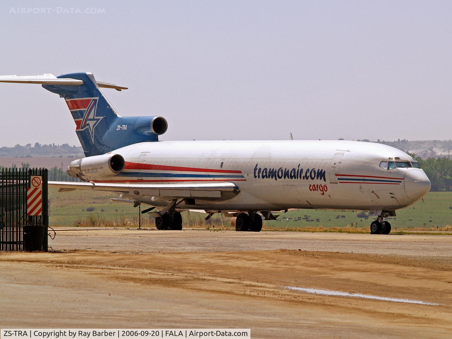 ZS-TRA, 1973 Boeing 727-224F C/N 20660, Boeing 727-224F [20660] (Trammonair.com) Lanseria~ZS 20/09/2006