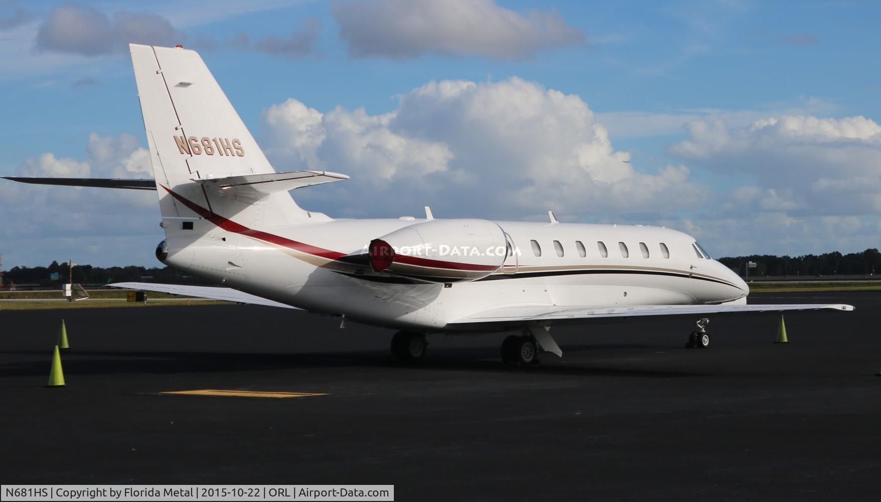 N681HS, 2009 Cessna 680 Citation Sovereign C/N 680-0287, Citation 680