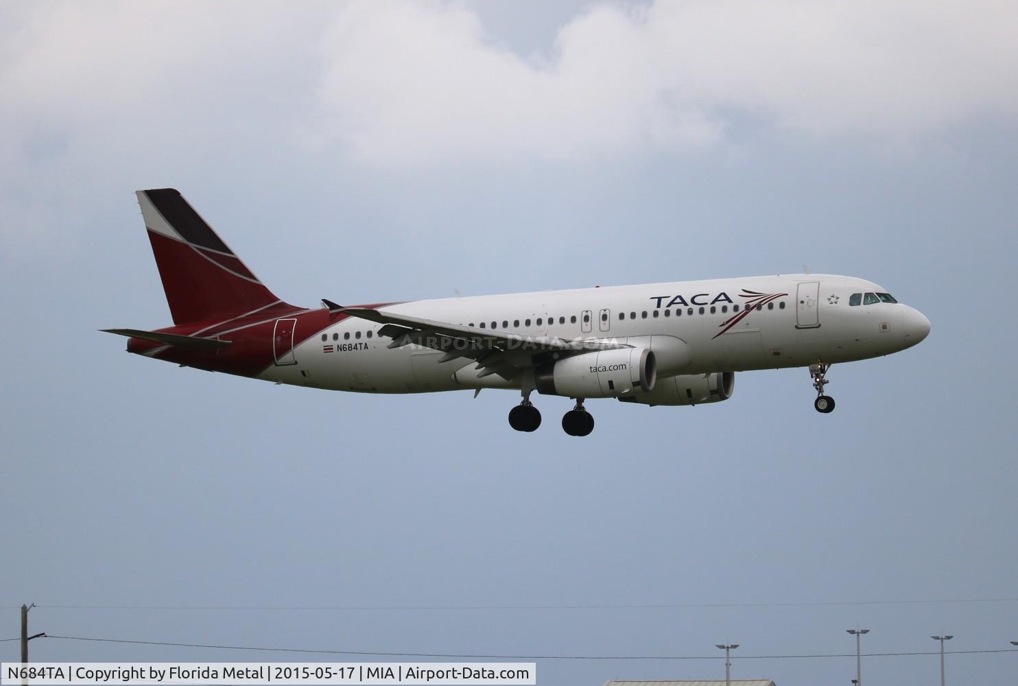 N684TA, 2011 Airbus A320-233 C/N 4944, Taca A320