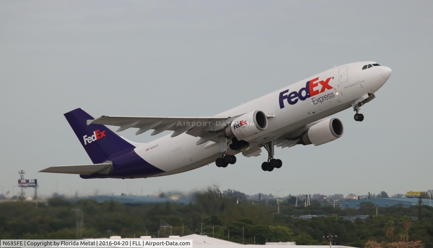 N685FE, 1999 Airbus A300F4-605R C/N 803, Fed Ex