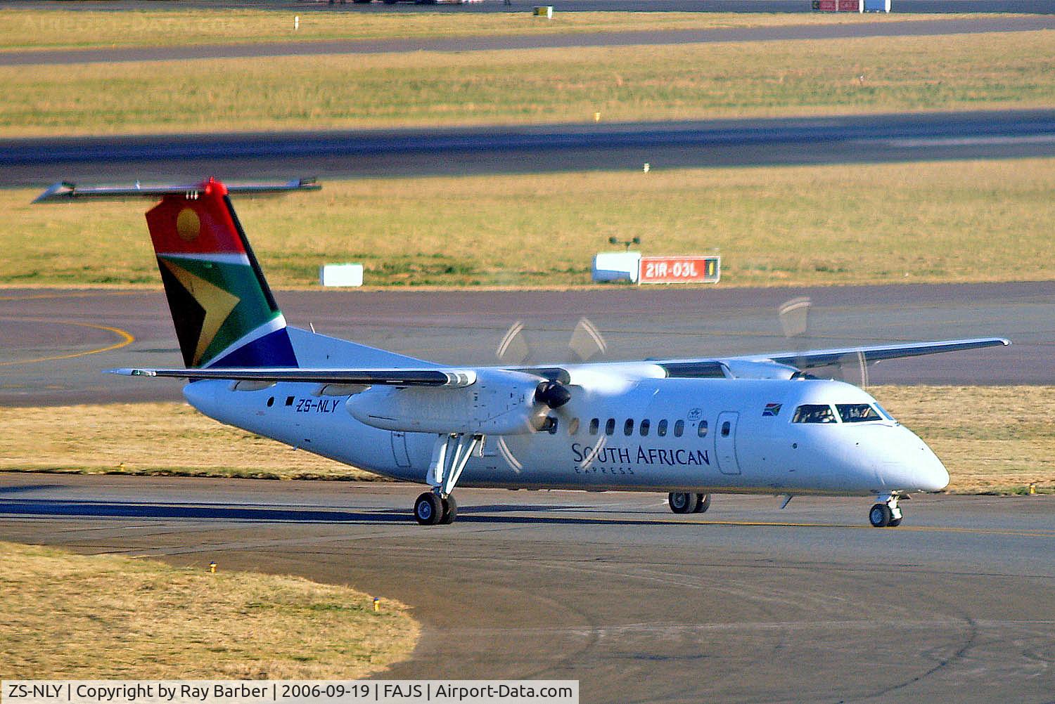 ZS-NLY, De Havilland Canada DHC-8-315 Dash 8 C/N 352, De Havilland Canada DHC-8-315 Dash 8 [352] (South African Express) Johannesburg Int'l~ZS 19/09/2006
