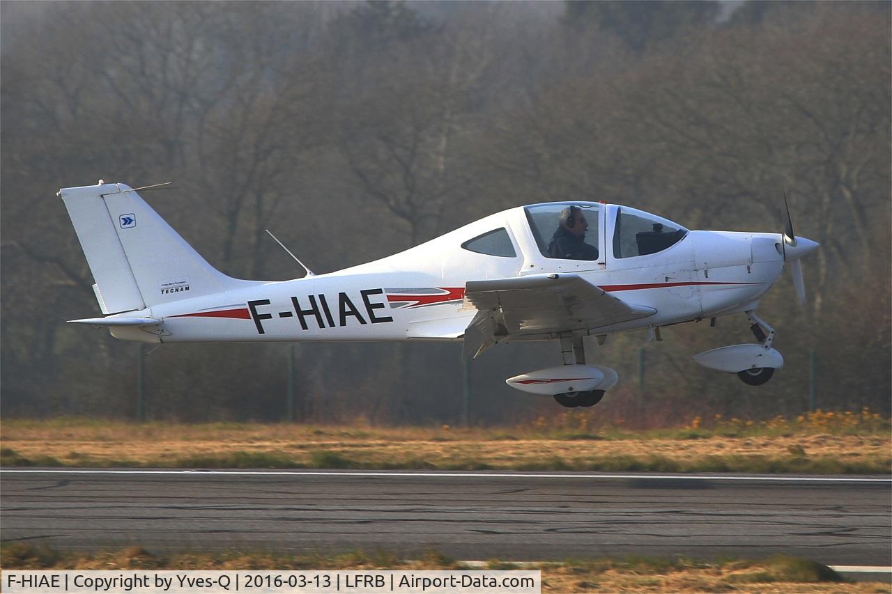 F-HIAE, Tecnam P-2002JF Sierra C/N Not found F-HIAE, Tecnam P-2002JF Sierra, Landing rwy 07R, Brest-Bretagne Airport (LFRB-BES)