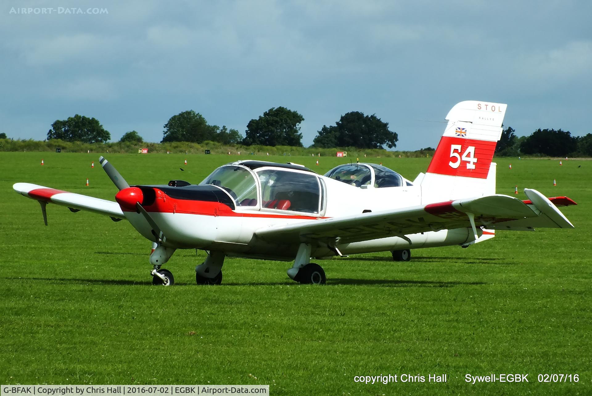 G-BFAK, 1965 Morane-Saulnier MS-892A Rallye Commodore 150 C/N 10595, at Aeroexpo 2016