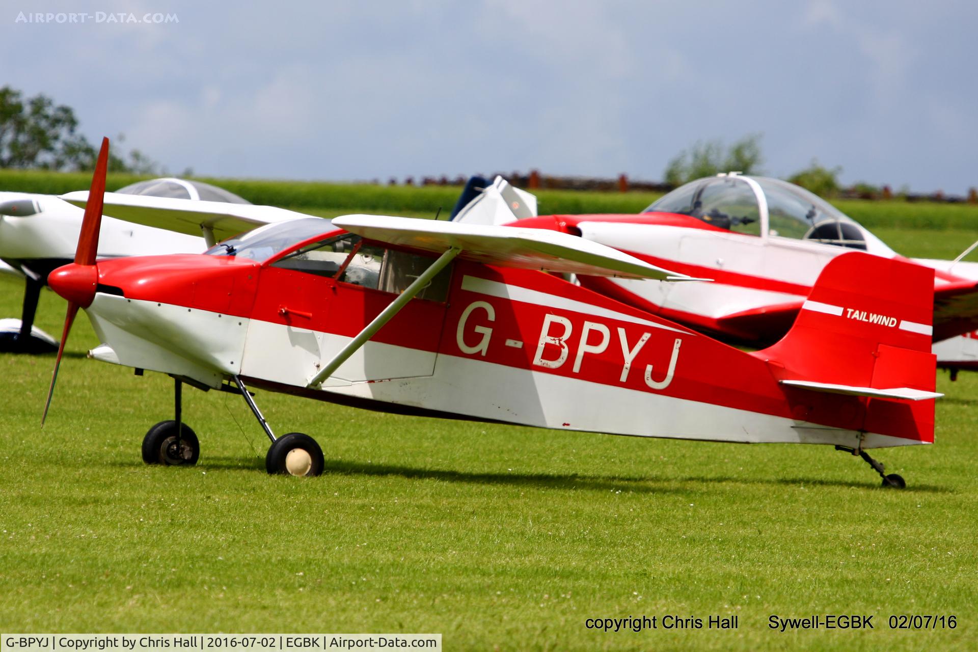 G-BPYJ, 1990 Wittman W-8 Tailwind C/N PFA 031-11028, at Aeroexpo 2016