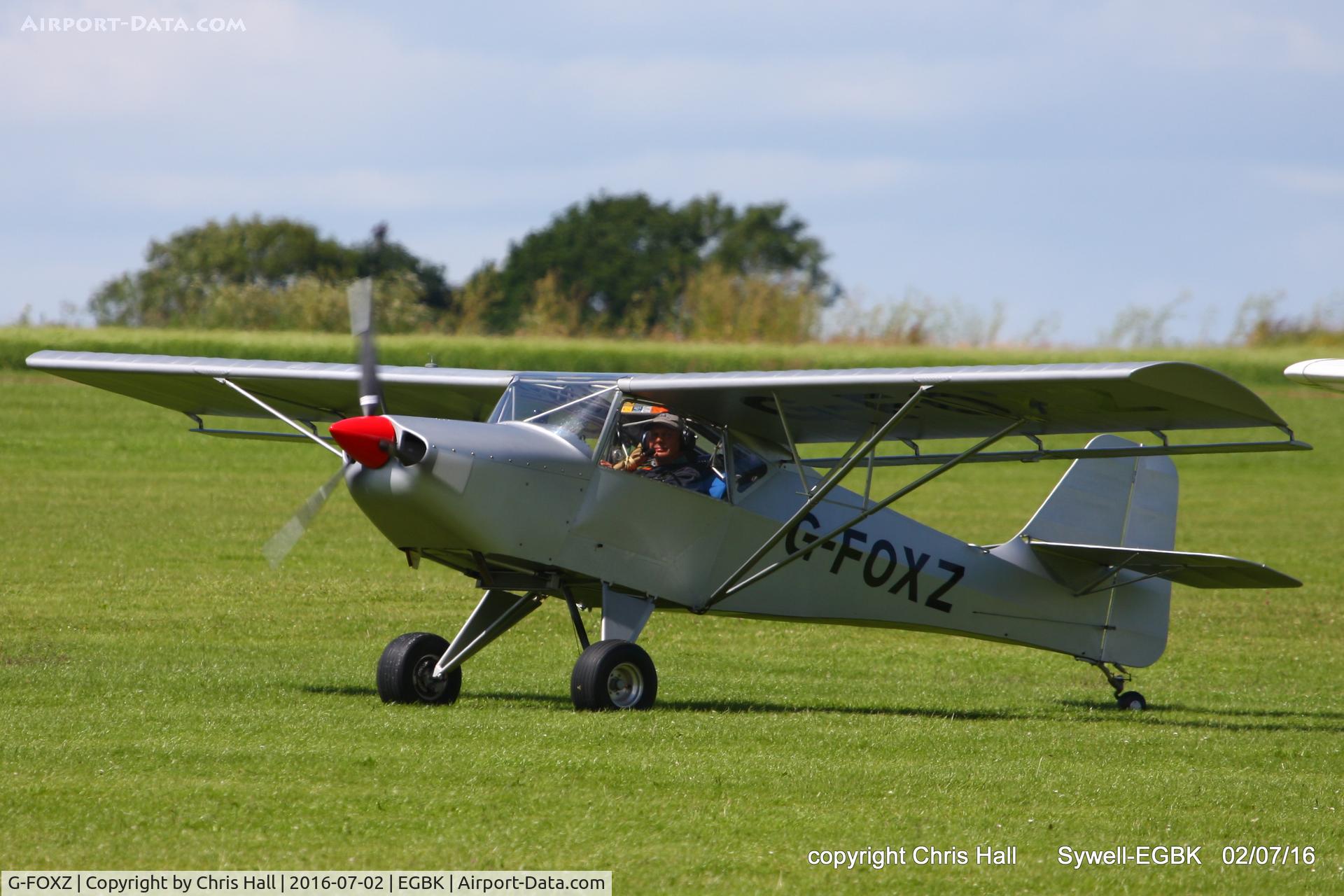 G-FOXZ, 2004 Denney Kitfox C/N PFA 172-11834, at Aeroexpo 2016