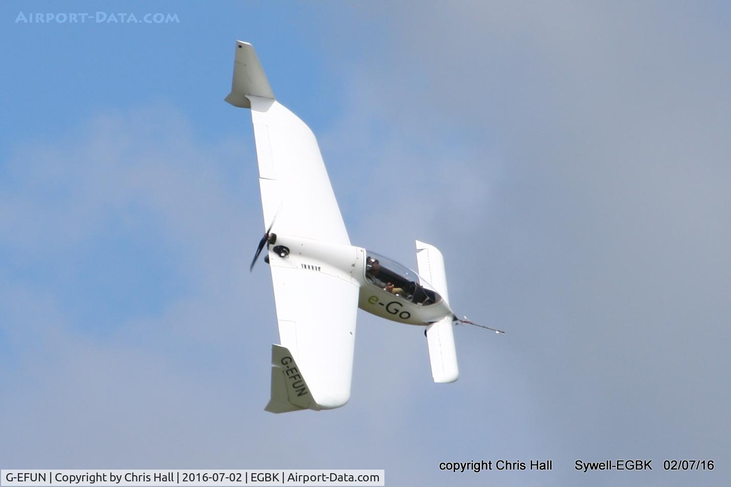 G-EFUN, 2008 e-GO Aeroplanes e-GO C/N SS001, at Aeroexpo 2016