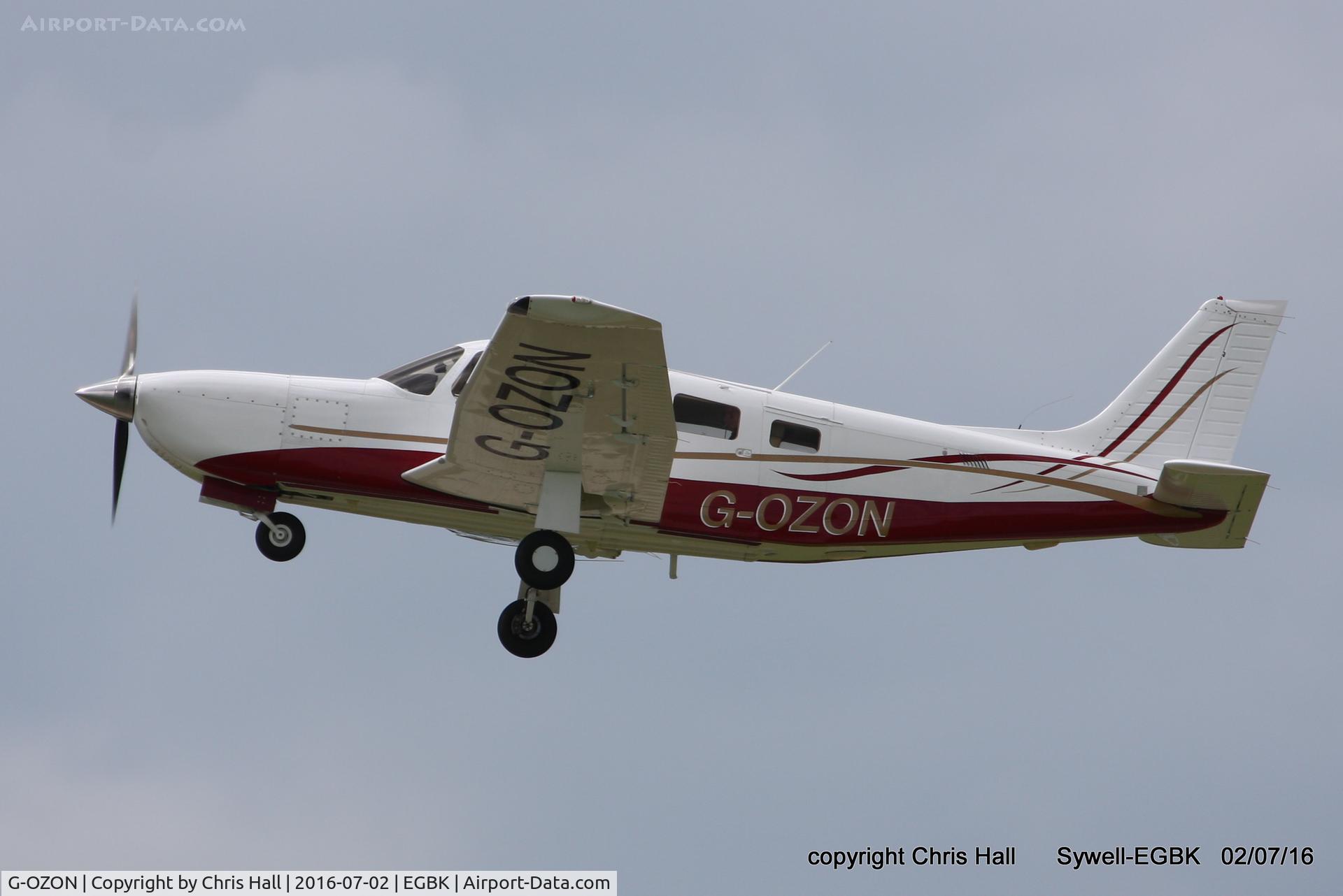 G-OZON, 2005 Piper PA-32R-301T II TC Turbo Saratoga C/N 3257393, at Aeroexpo 2016