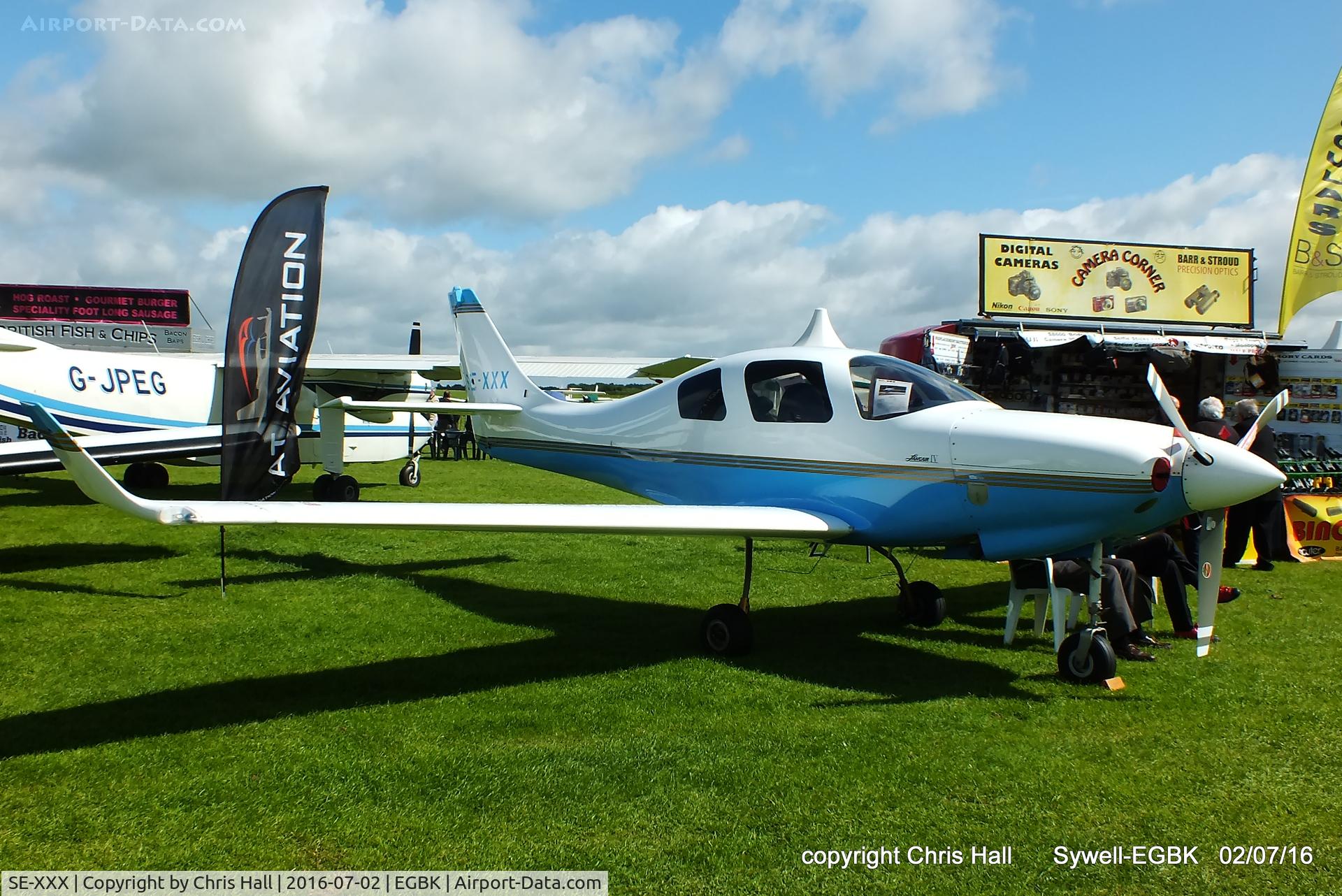 SE-XXX, 2011 Lancair IV C/N LIV-440-1085, at Aeroexpo 2016