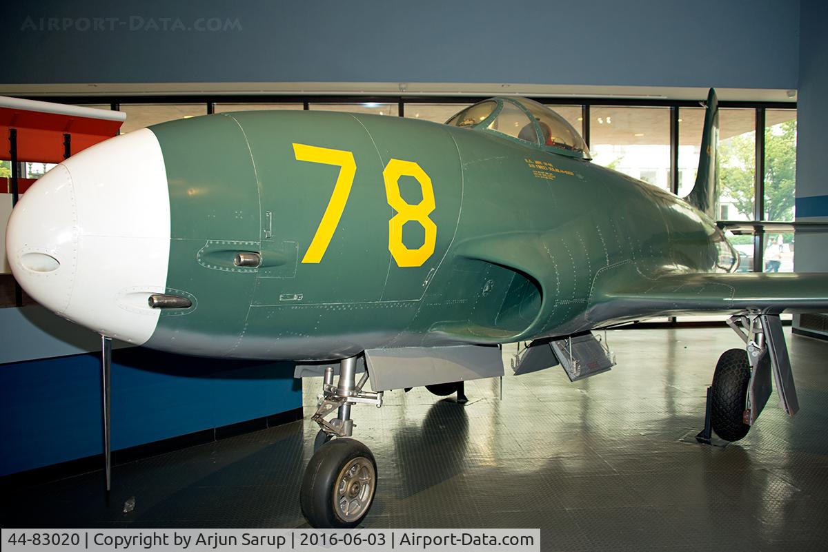 44-83020, 1943 Lockheed XP-80A Shooting Star C/N 140-1001, 