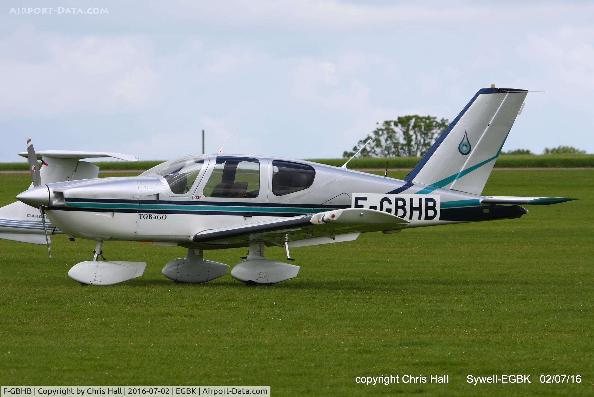 F-GBHB, 1978 Socata TB-10 Tobago C/N 6, at Aeroexpo 2016