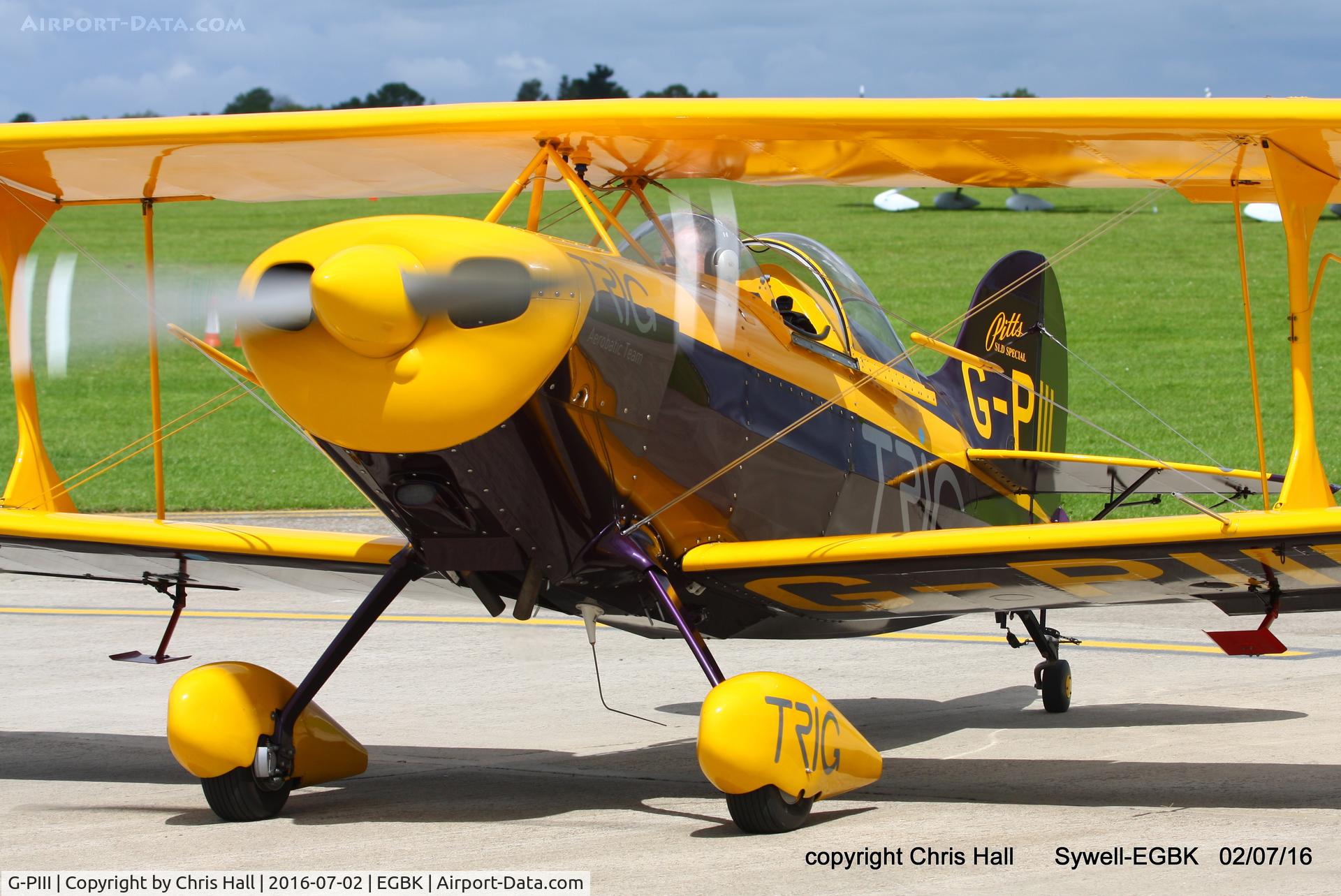 G-PIII, 1981 Pitts S-1D Special C/N PFA 009-10156, at Aeroexpo 2016