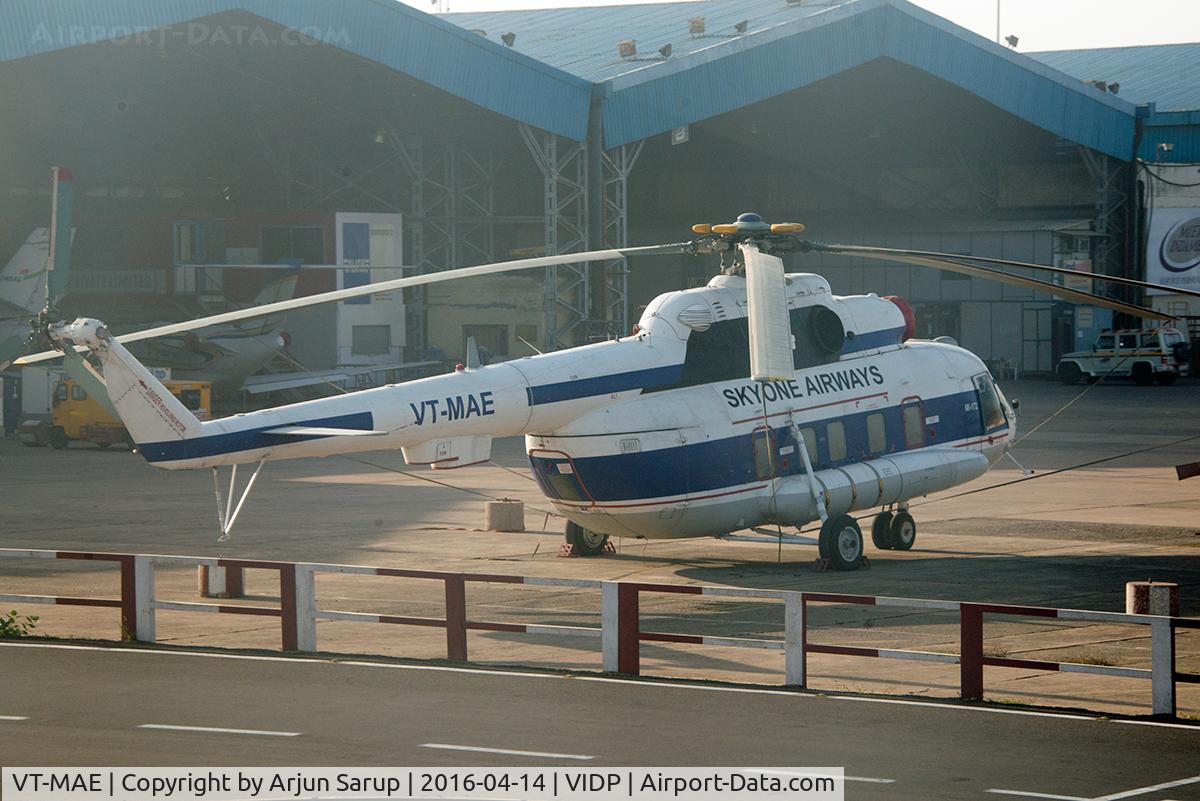 VT-MAE, Mil Mi-172 C/N 356C01, Parked at IGIA.