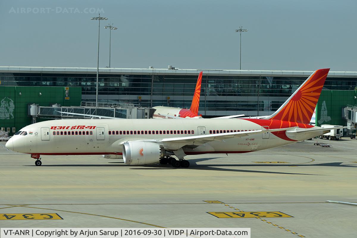 VT-ANR, 2014 Boeing 787-8 Dreamliner C/N 36289, Taxiing out for departure from IGIA T-3.
