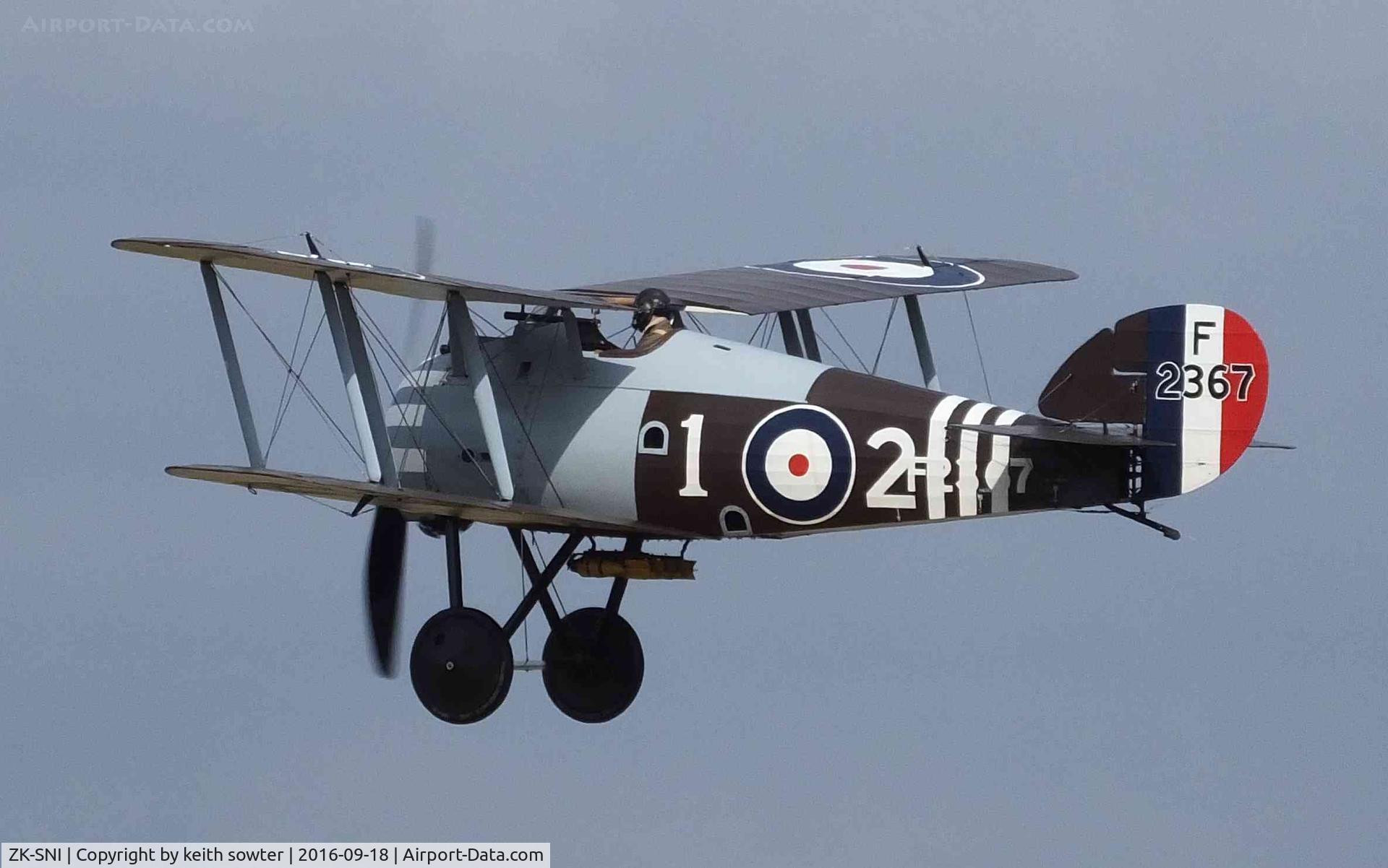 ZK-SNI, 2011 The Vintage Aviator Sopwith 7F-1 Snipe Replica C/N 0112, Displaying at Stow Maries