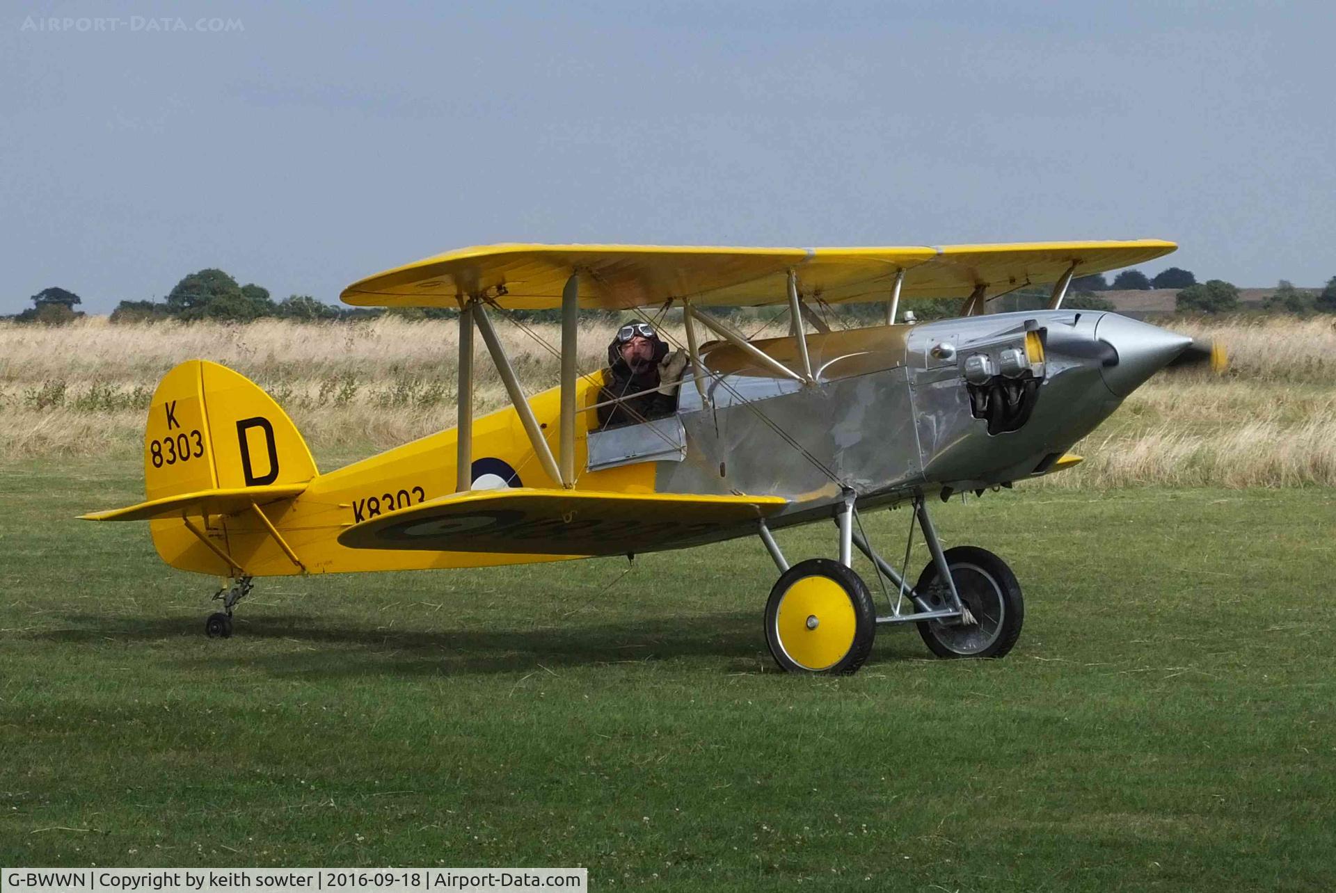 G-BWWN, 1998 Isaacs Fury II C/N PFA 011-10957, Display aircraft at Sow MAries