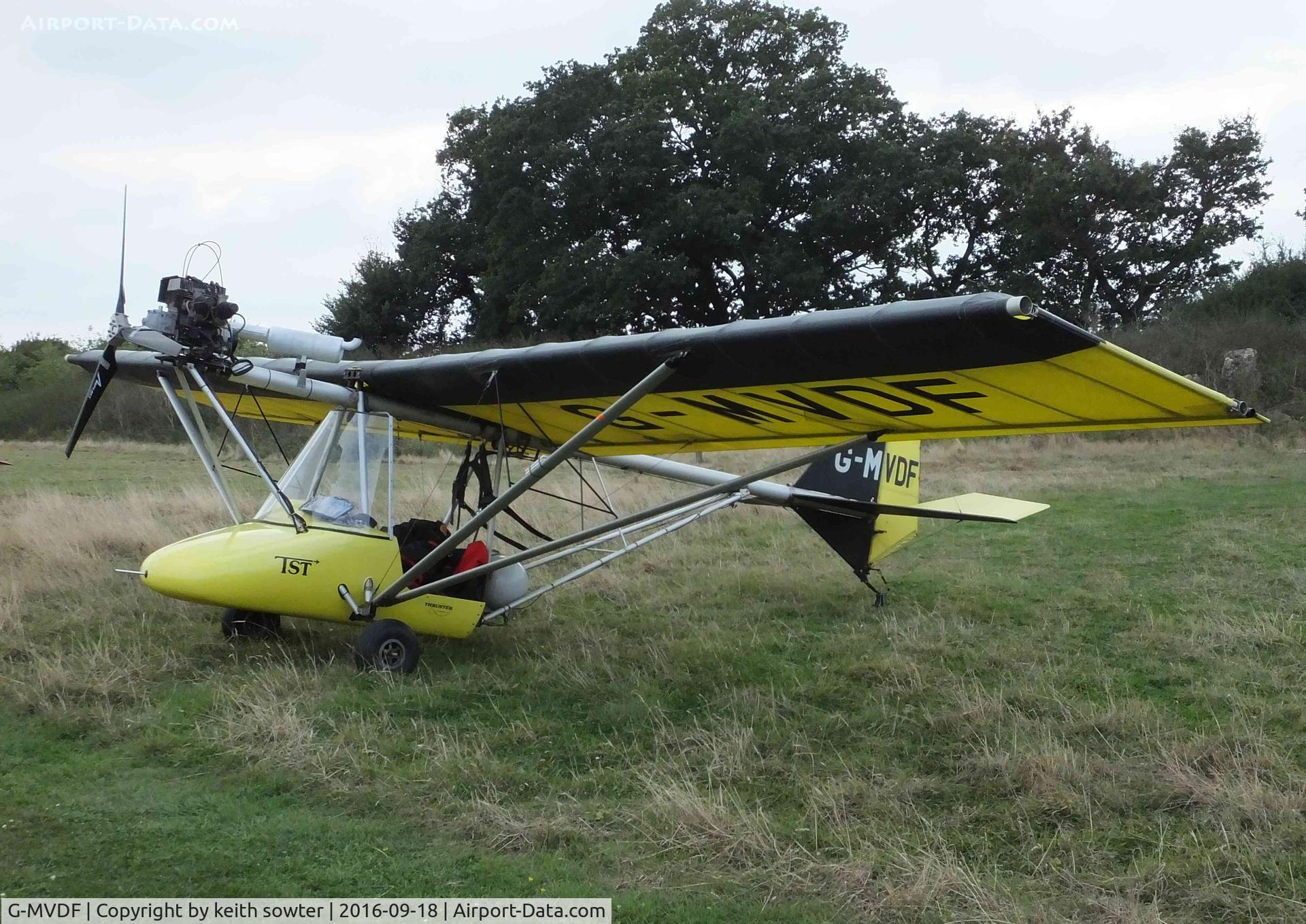 G-MVDF, 1988 Thruster TST MK1 C/N 8078-TST-088, Visiting Stow Maries