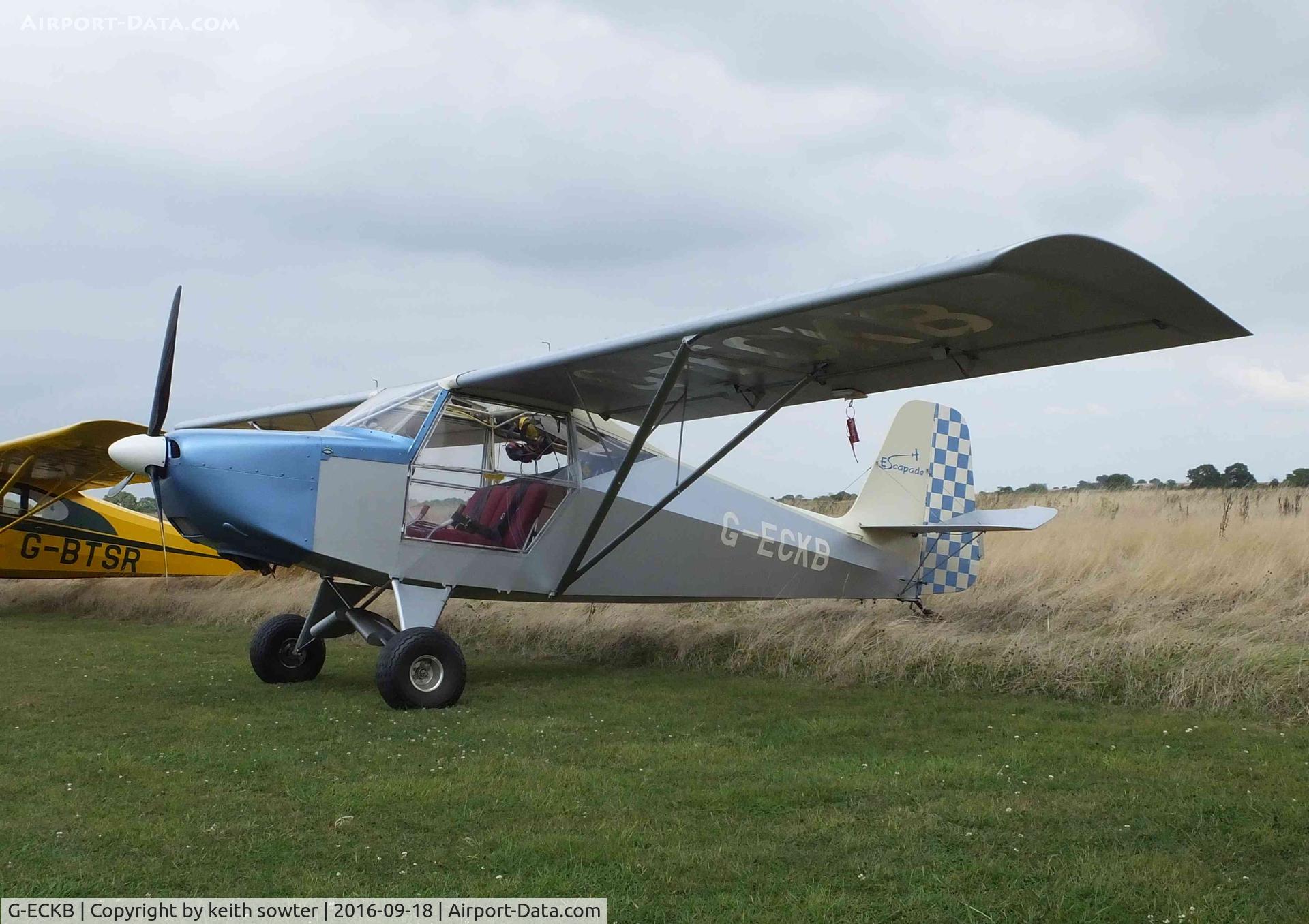 G-ECKB, 2007 Escapade 912(2) C/N BMAA/HB/533, Visiting Stow Maries