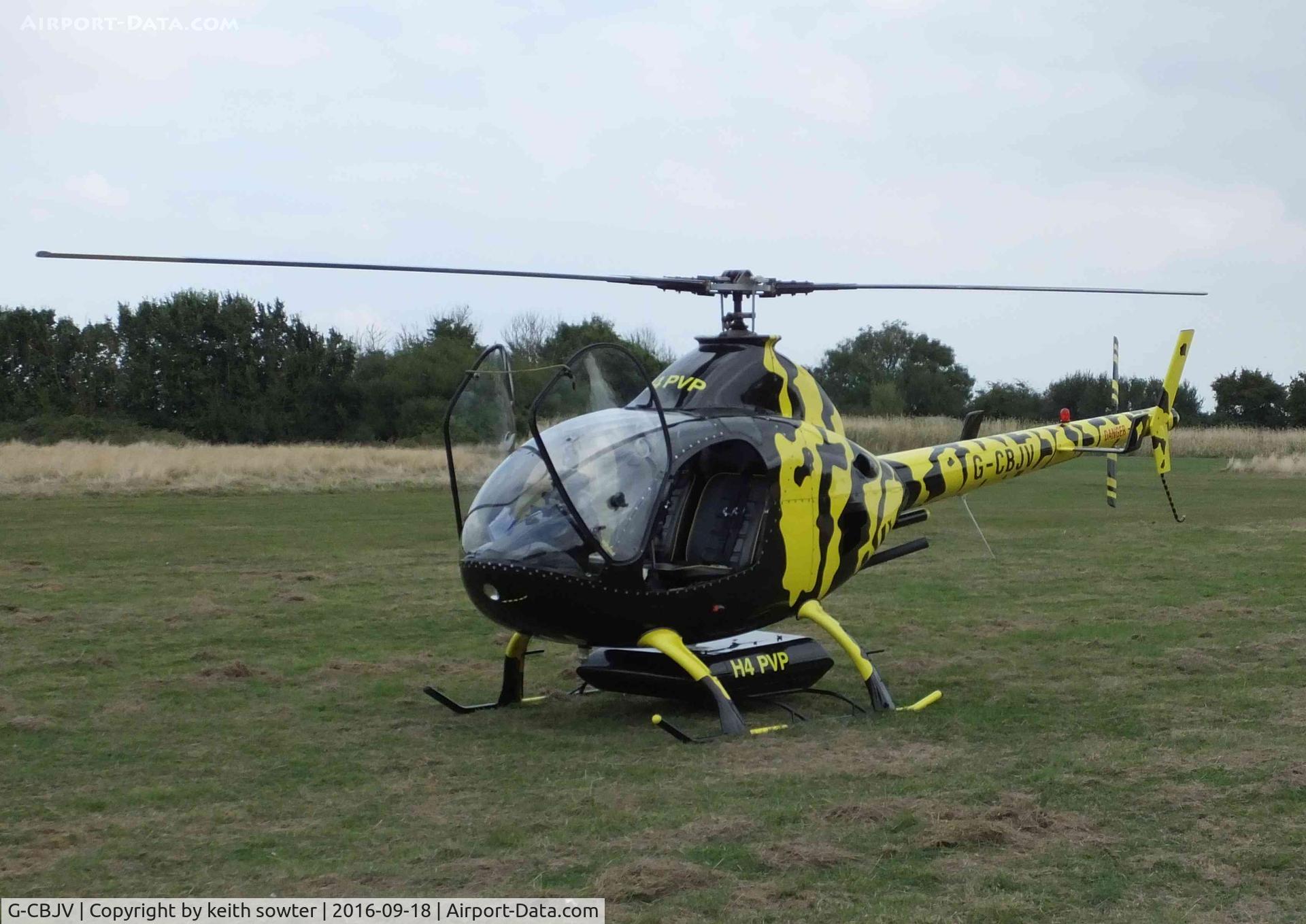 G-CBJV, 2001 Rotorway Exec 162F C/N 6589, Visiting Stow Maries