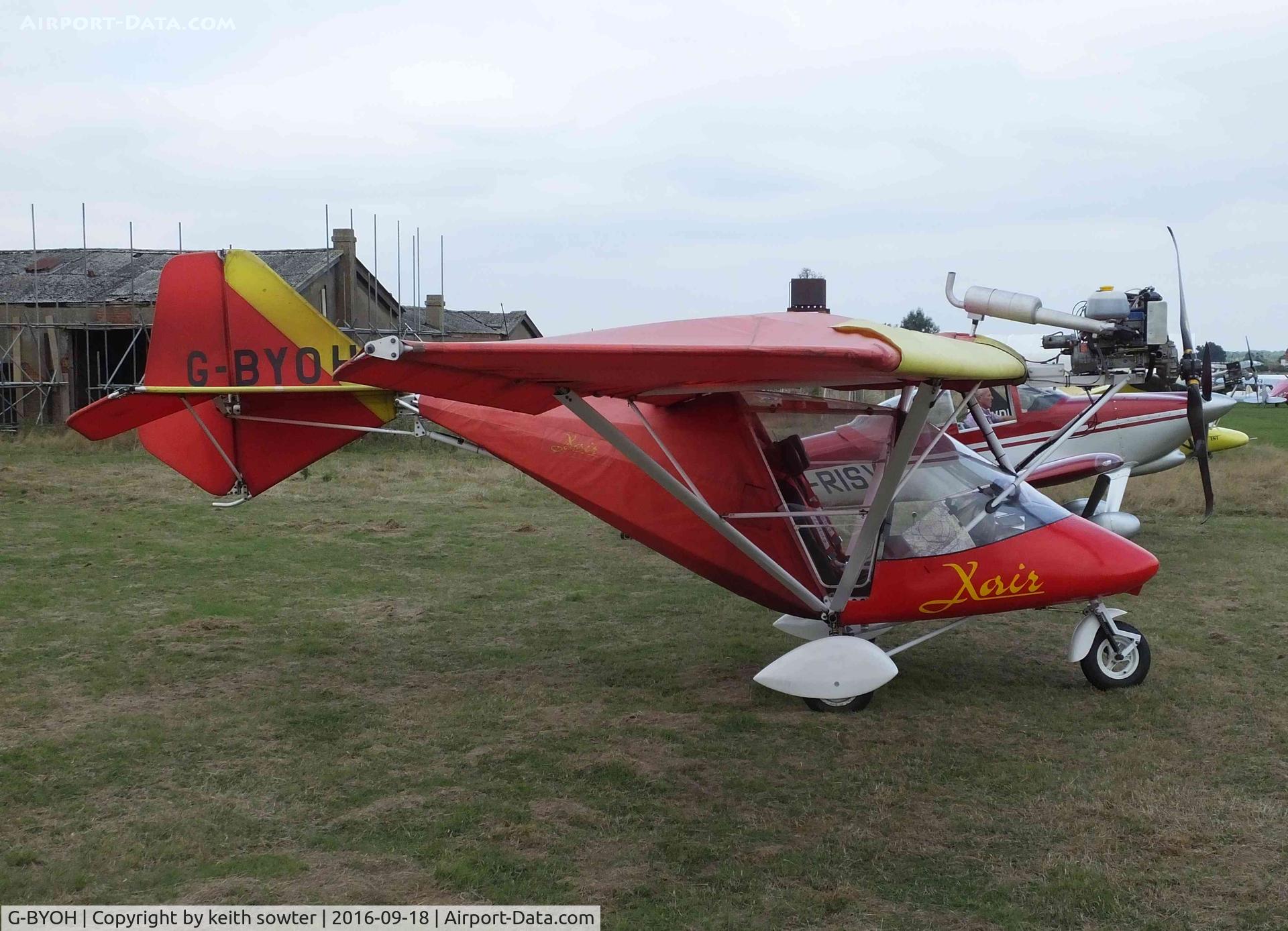 G-BYOH, 1999 X'Air 582(2) C/N BMAA/HB/101, Visiting Stow Maries