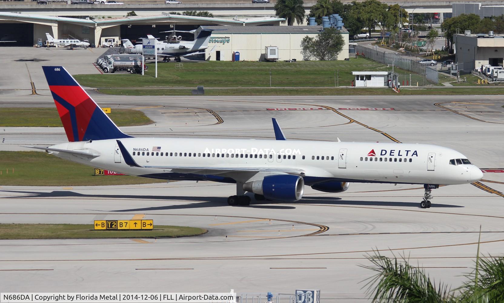 N686DA, 1995 Boeing 757-232 C/N 27589, Delta