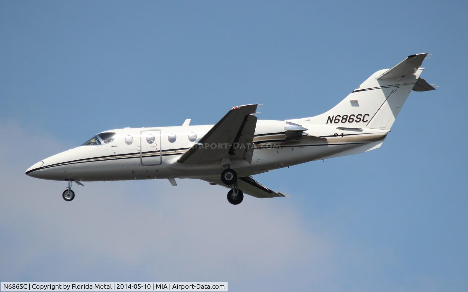 N686SC, 1998 Raytheon Aircraft Company 400A C/N RK-211, Beech 400A