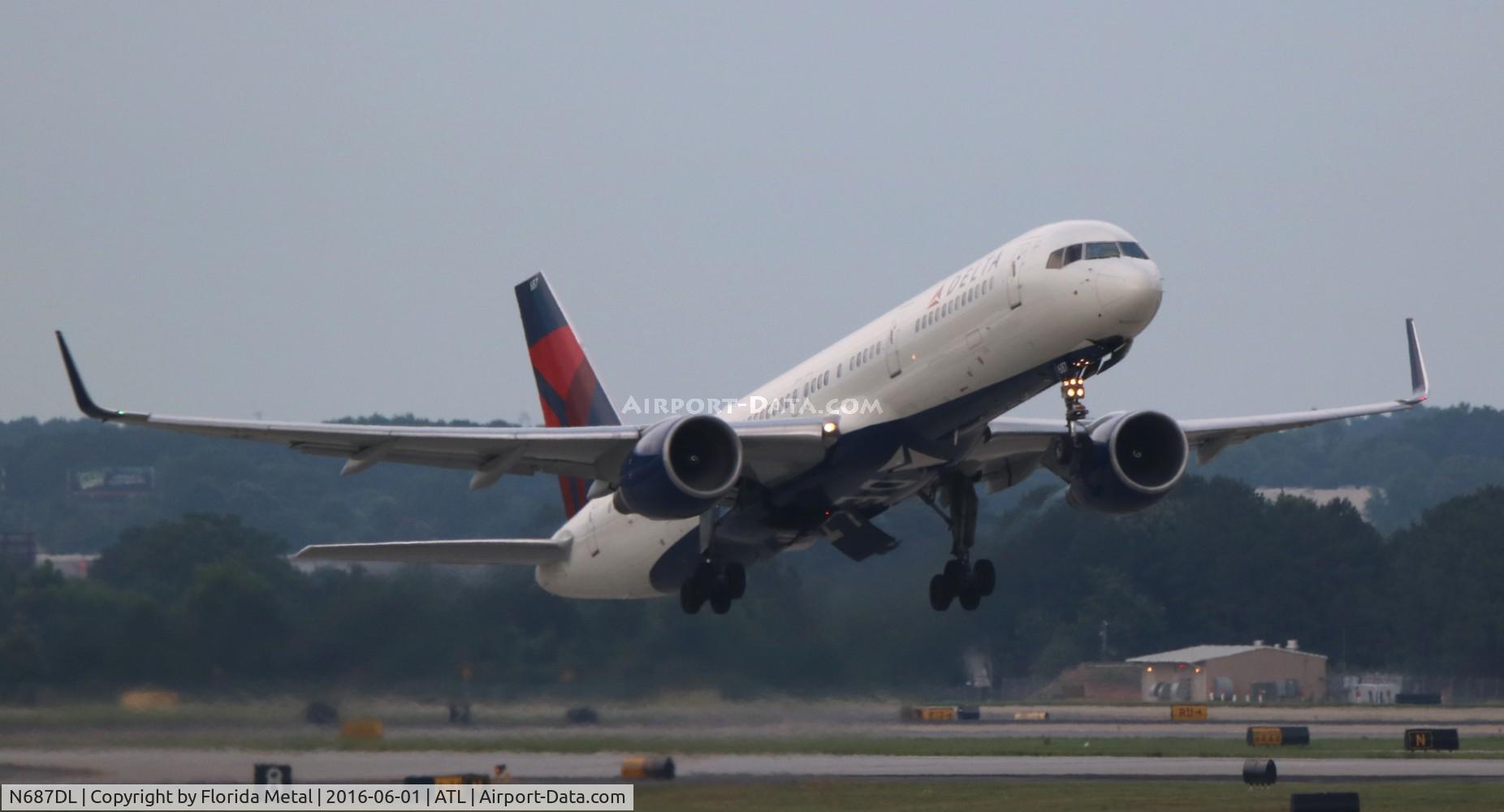 N687DL, 1998 Boeing 757-232 C/N 27586, Delta