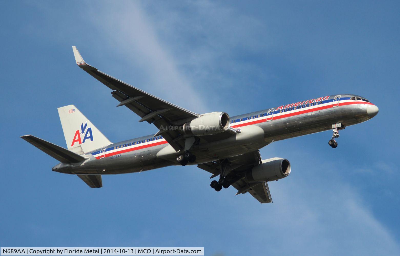 N689AA, 1993 Boeing 757-223 C/N 25731, American