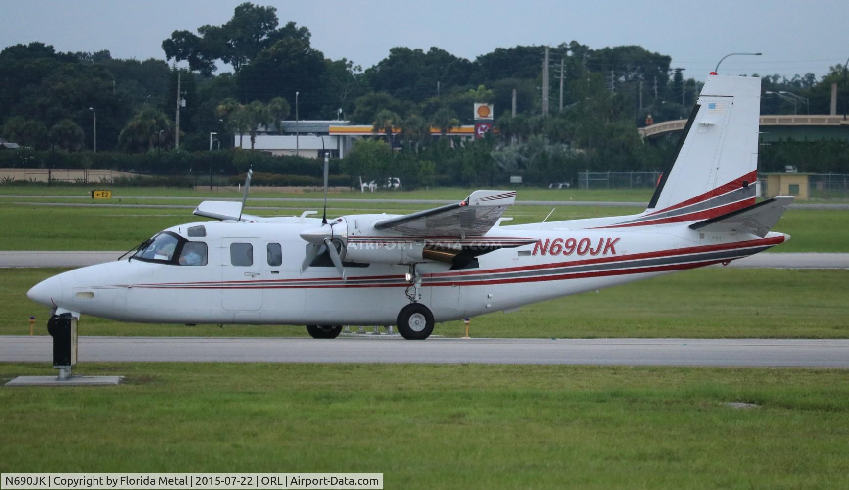 N690JK, 1978 Rockwell International 690B C/N 11480, Rockwell 690B