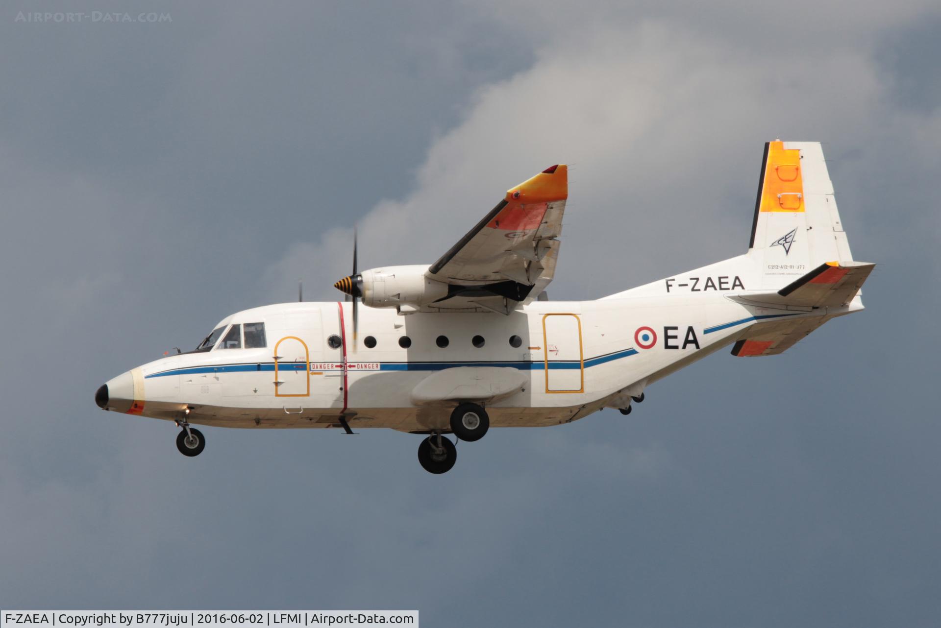 F-ZAEA, CASA C-212-A12 Aviocar 100 C/N 377, at Istres