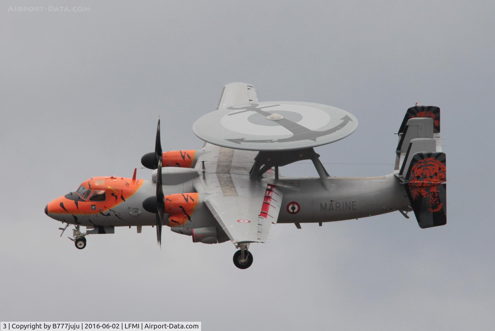 3, Northrop Grumman E-2C Hawkeye C/N FR-3, Tiger peint
