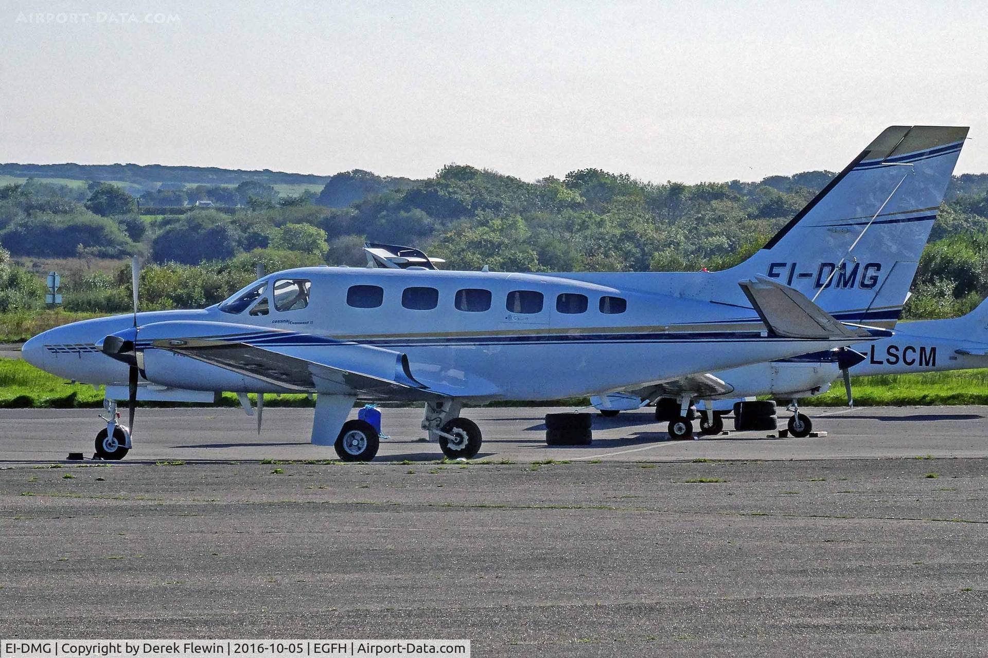 EI-DMG, 1980 Cessna 441 Conquest II C/N 441-0165, Conquest II, Dawn Meats Group Ltd, Waterford based, previously N27214, N140MP, seen parked up.