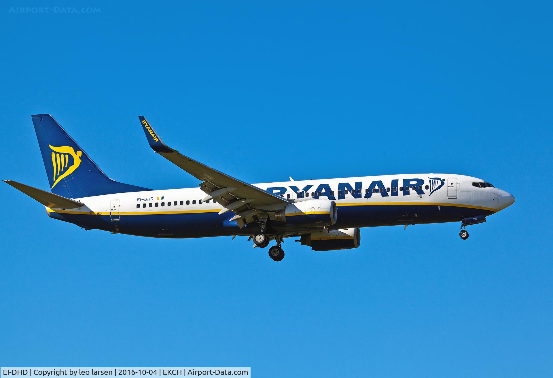 EI-DHD, 2005 Boeing 737-8AS C/N 33816, Copenhagen 4.10.16