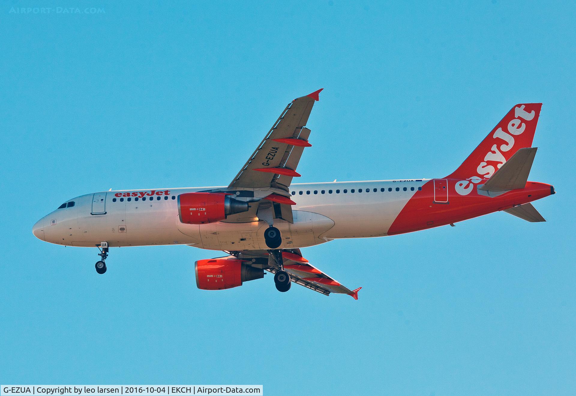 G-EZUA, 2011 Airbus A320-214 C/N 4588, Copenhagen 4.10.16