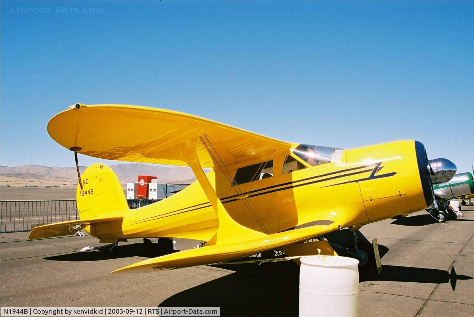 N1944B, 1944 Beech G17S C/N 6926, At the 2003 Reno Air Races.