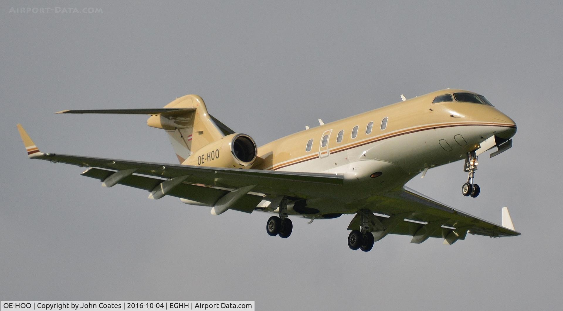 OE-HOO, 2005 Bombardier Challenger 300 (BD-100-1A10) C/N 20079, Finals to 08
