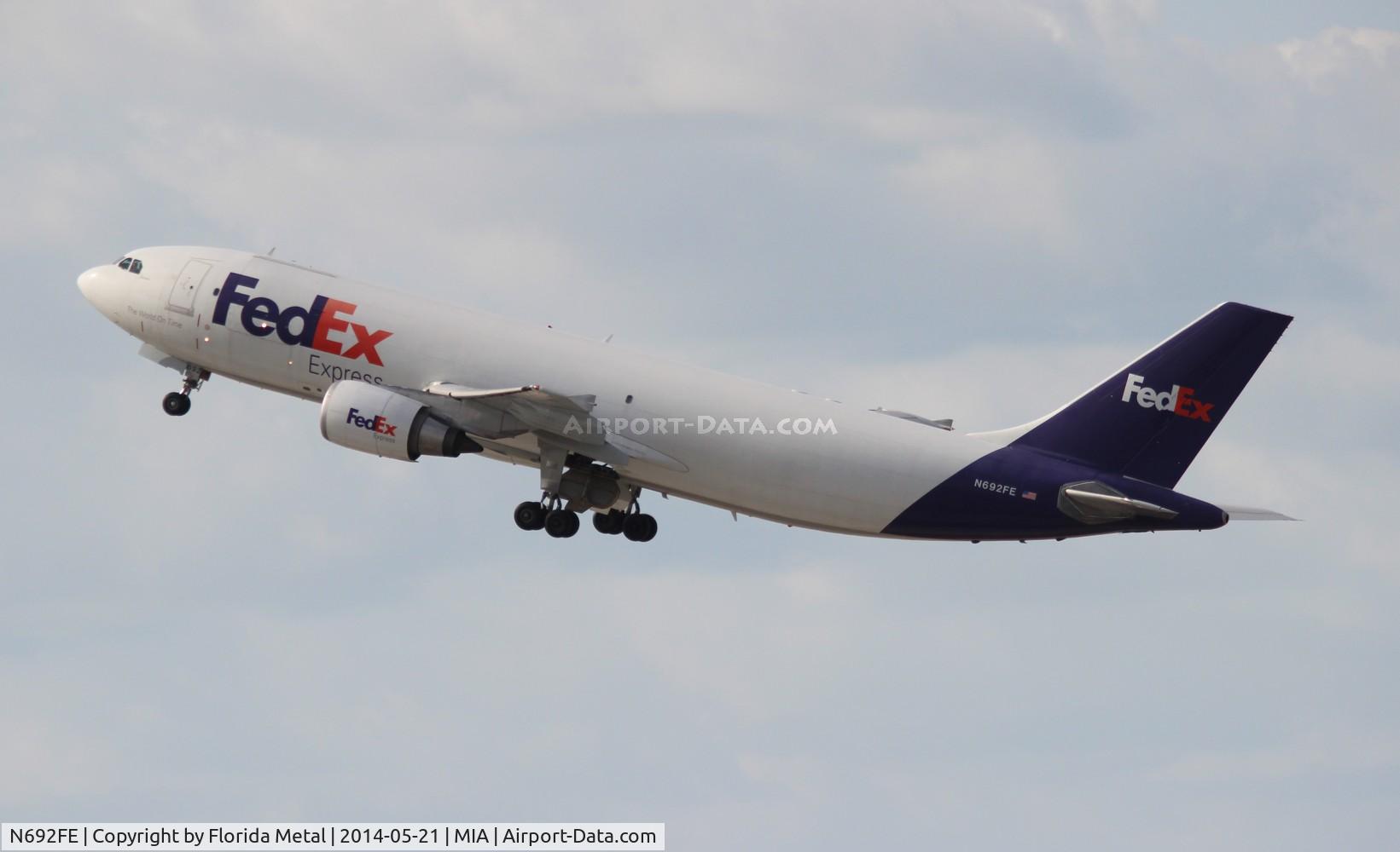 N692FE, 2007 Airbus A300F4-605R C/N 0878, Fed Ex