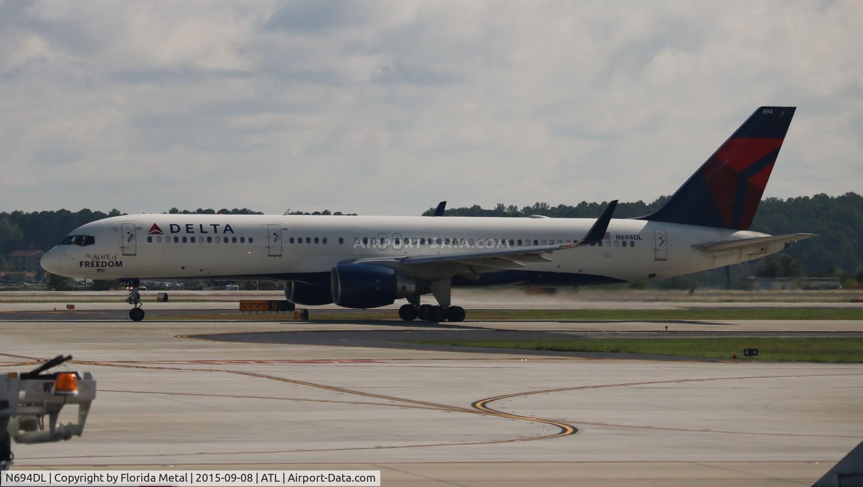 N694DL, 1998 Boeing 757-232 C/N 29726, Delta