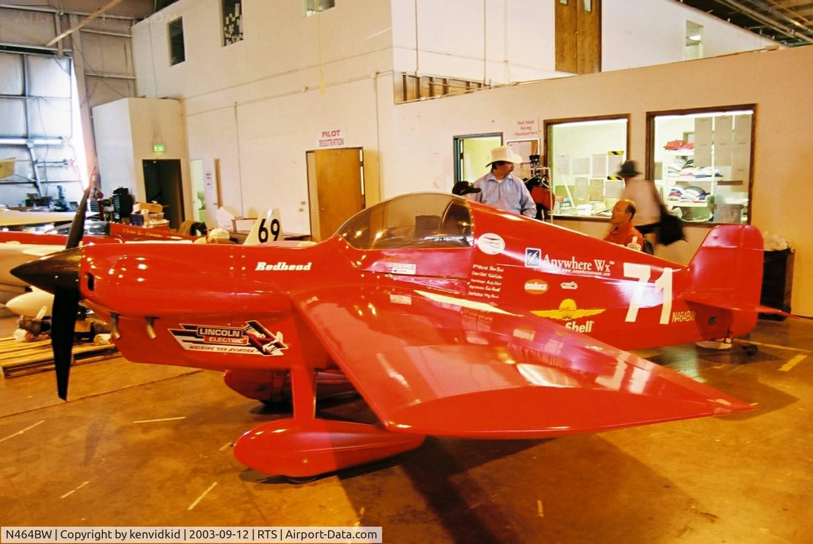 N464BW, 1985 Cassutt IIIM C/N 464, At the 2003 Reno Air Races.