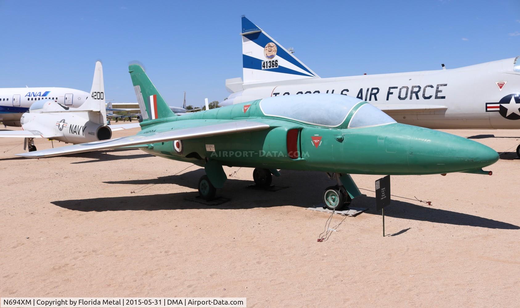 N694XM, 1960 Folland Gnat T.1 C/N FL504, Gnat T.1