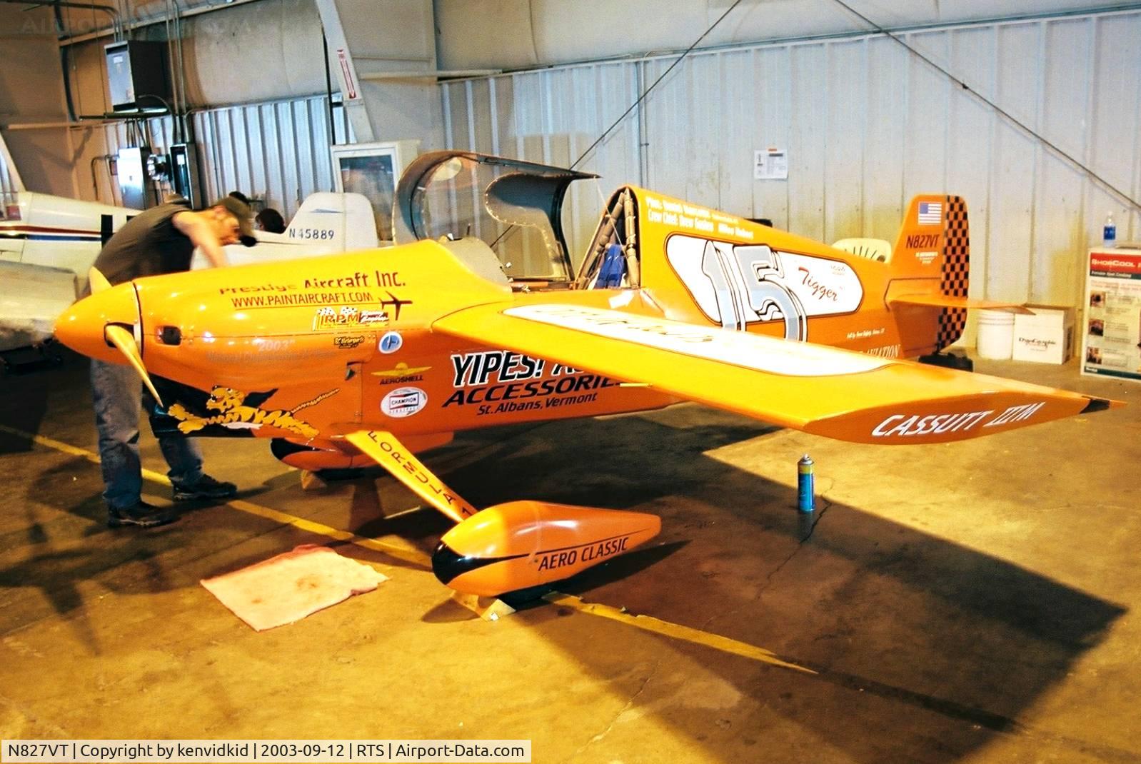 N827VT, 1997 Cassutt IIIM C/N RA002, At the 2003 Reno Air Races.