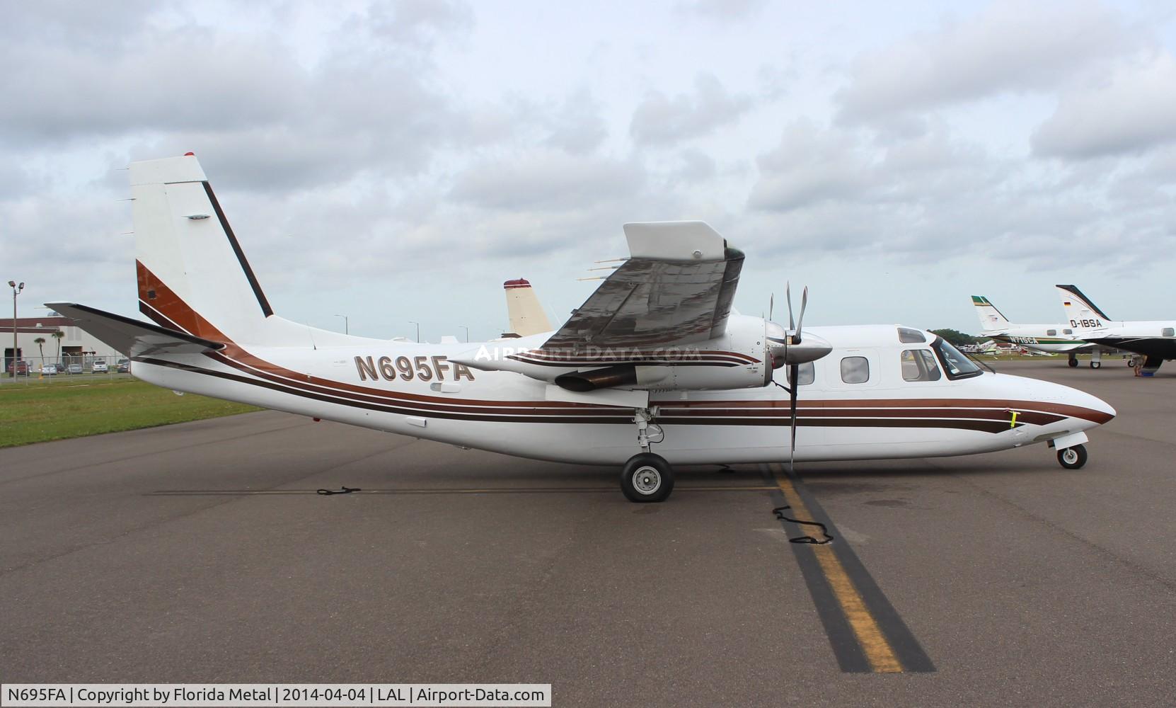 N695FA, 1984 Gulfstream Am Corp Comm Div 695A C/N 96077, Commander 695A