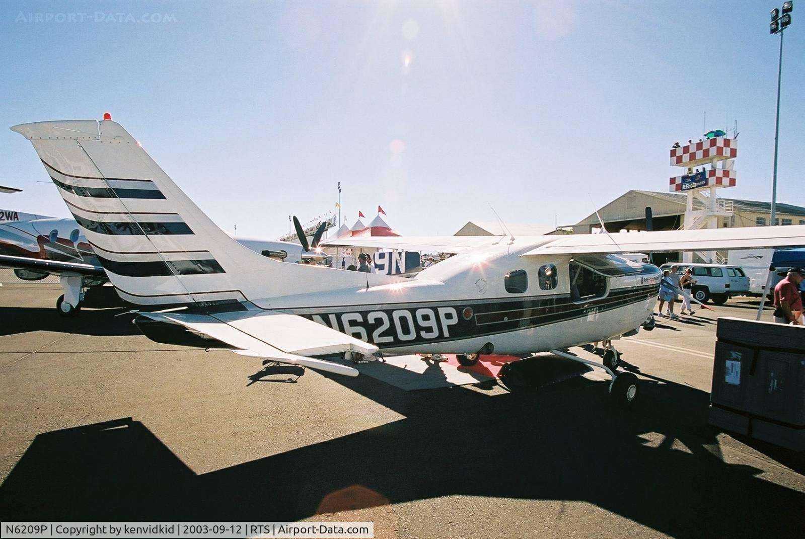 N6209P, 1978 Cessna P210N Pressurised Centurion C/N P21000151, At the 2003 Reno Air Races.