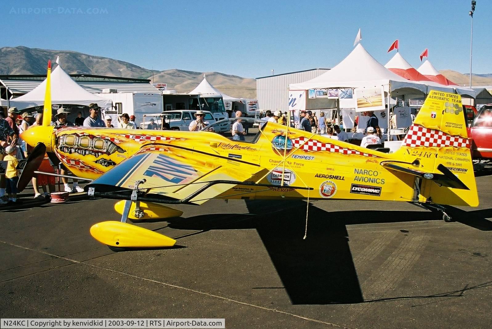 N24KC, 2001 Zivko Edge 540A C/N 0029A, At the 2003 Reno Air Races.