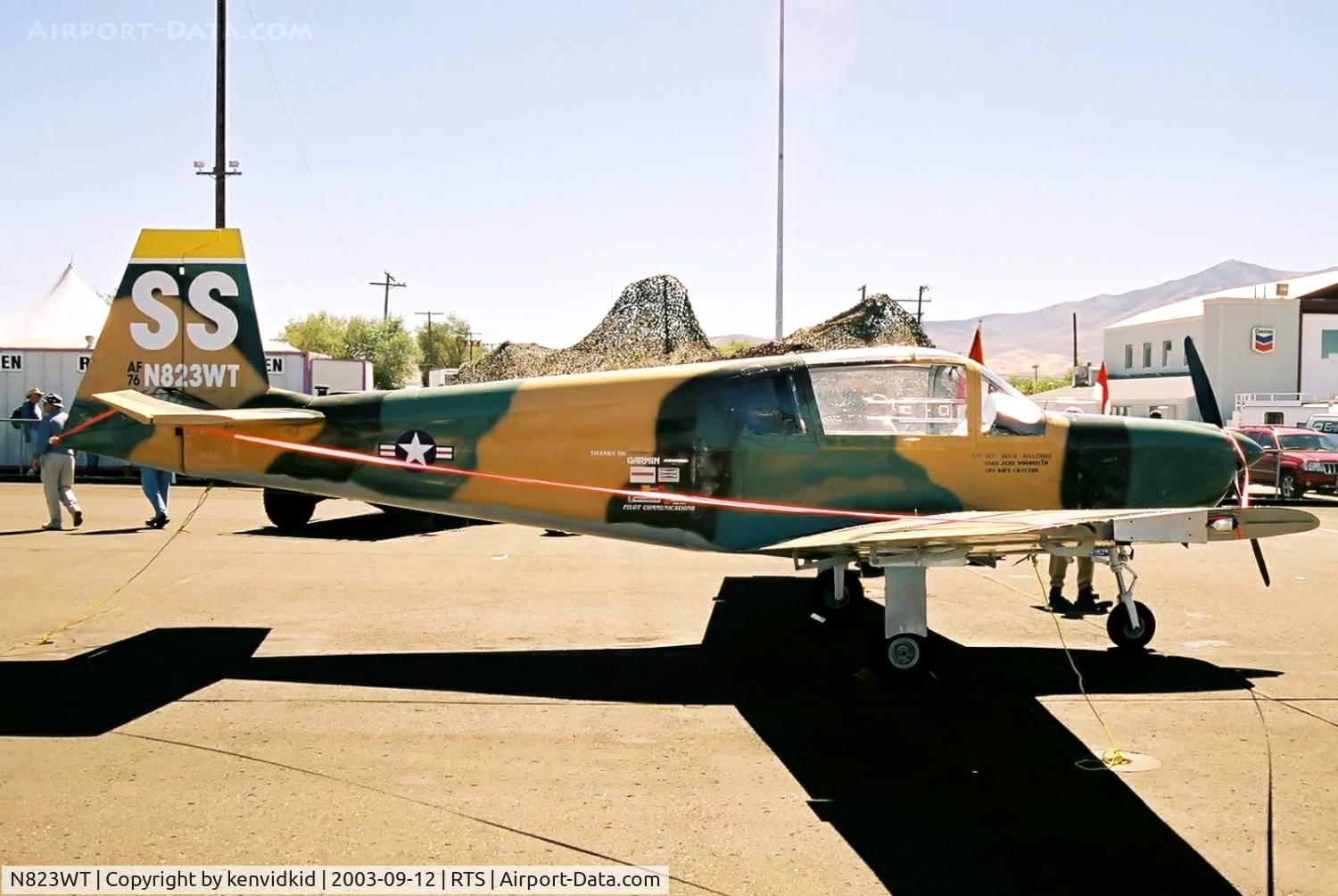 N823WT, 1976 IAR IAR-823 C/N 24, At the 2003 Reno Air Races.