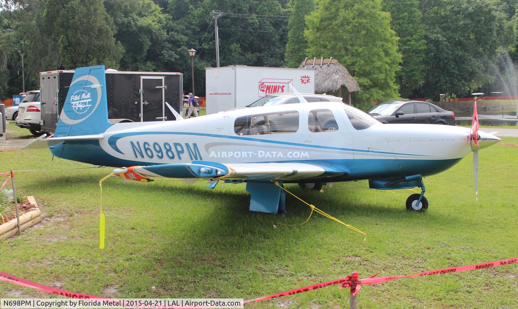 N698PM, 2008 Mooney M20R Ovation C/N 29-0504, Mooney M20R