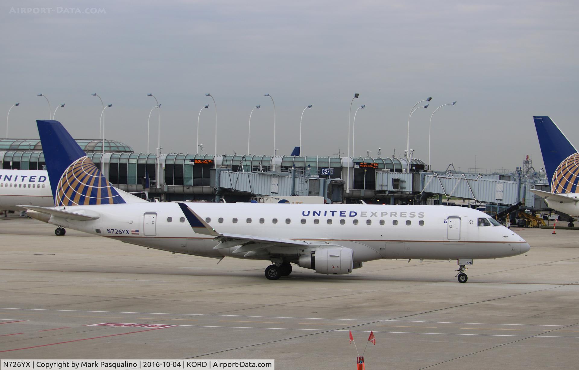 N726YX, 2015 Embraer 175LR (ERJ-170-200LR) C/N 17000507, ERJ 170-200 LR