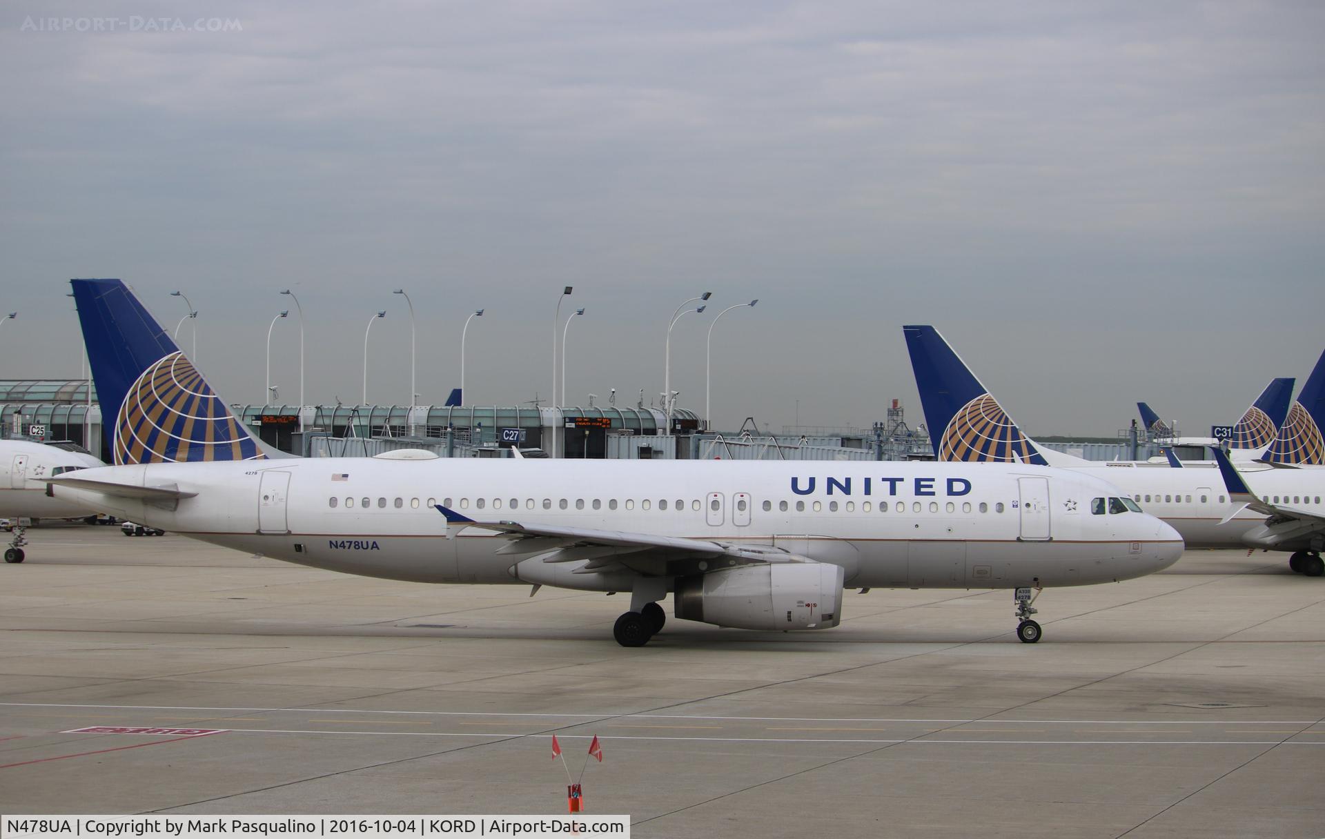 N478UA, 2001 Airbus A320-232 C/N 1533, Airbus A320