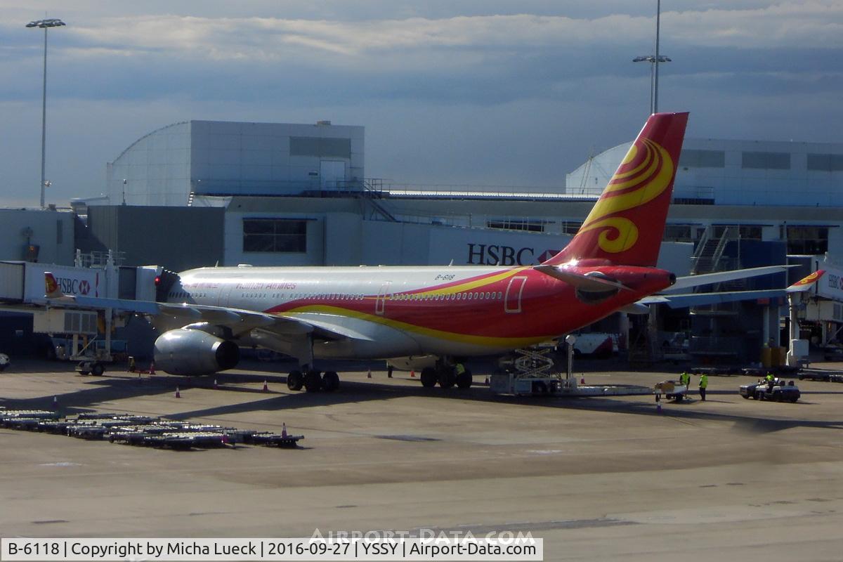 B-6118, 2007 Airbus A330-243 C/N 881, At Sydney