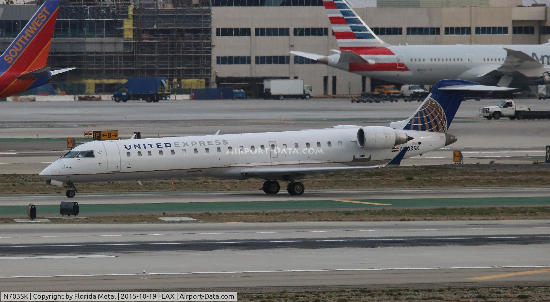 N703SK, 2004 Bombardier CRJ-701ER (CL-600-2C10) Regional Jet C/N 10139, Skywest United Express