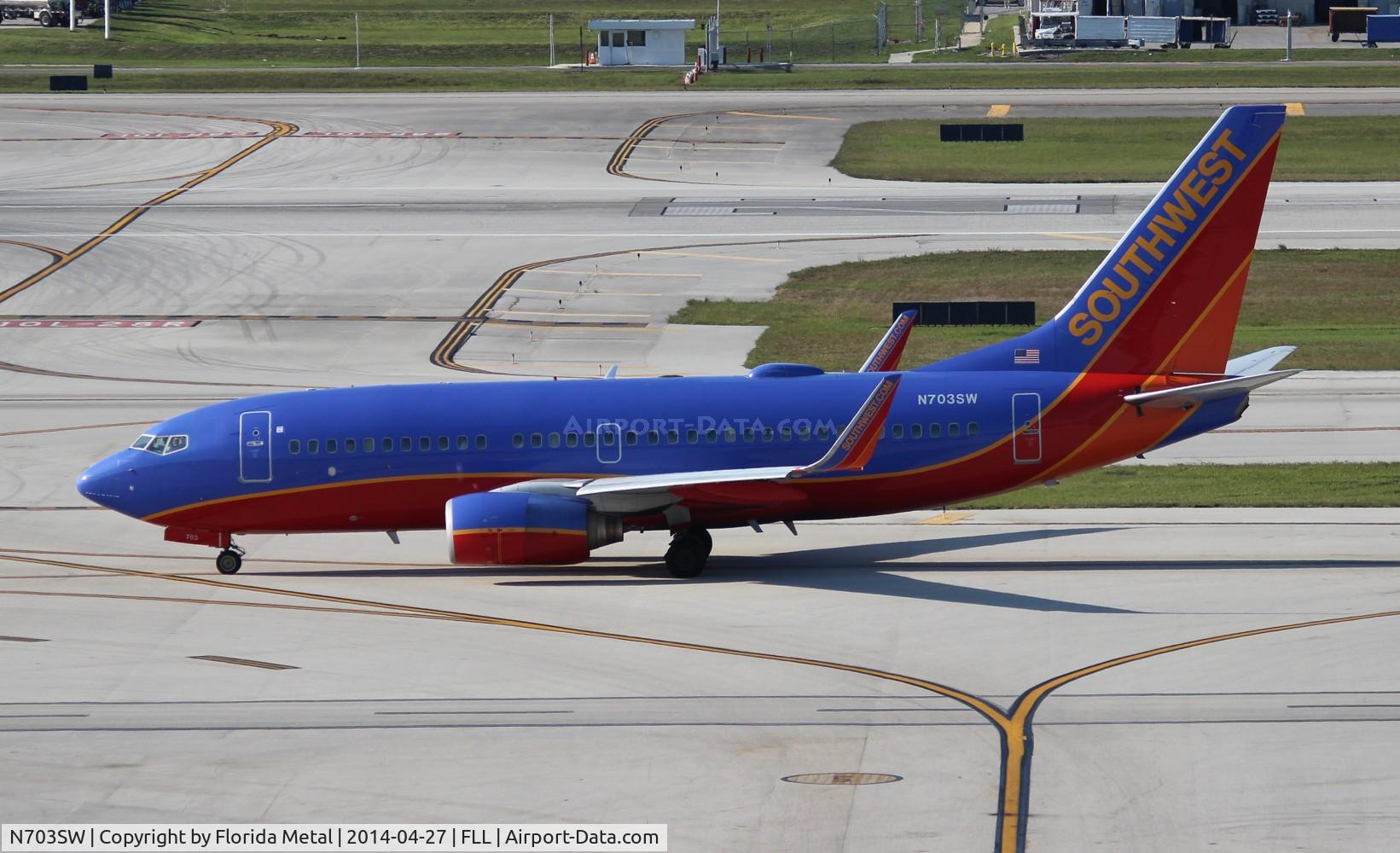 N703SW, 1997 Boeing 737-7H4 C/N 27837, Southwest